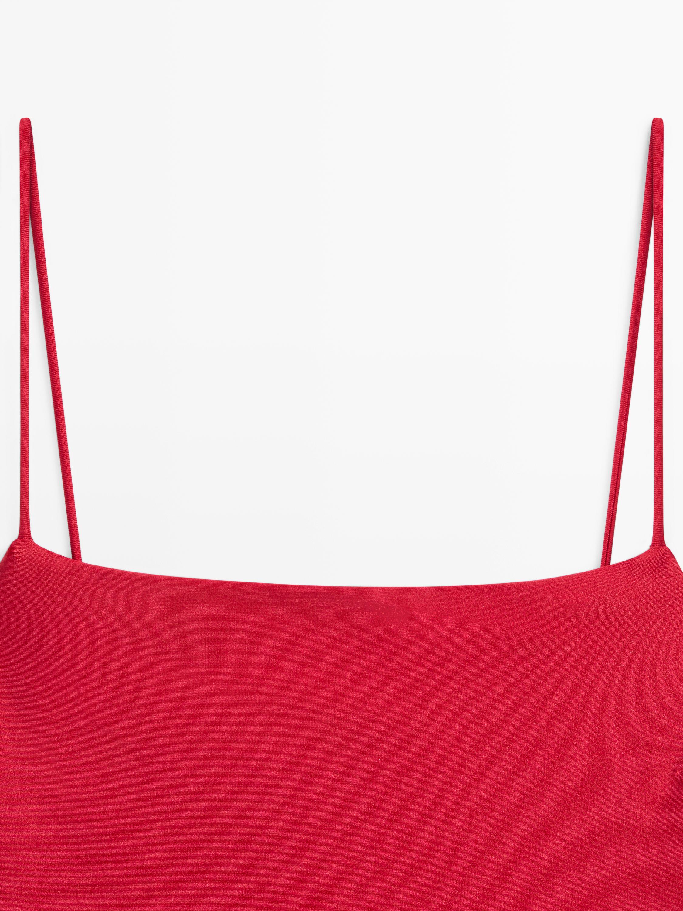 Maillot de bain à bretelle fine